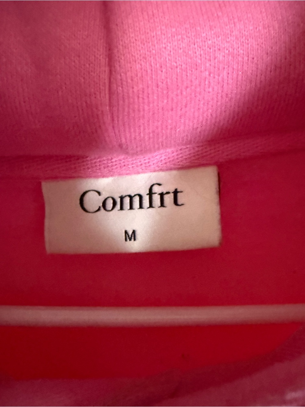 Pink Oversized Hoodie Sweatshirt Comfrt - Picture 3 of 4